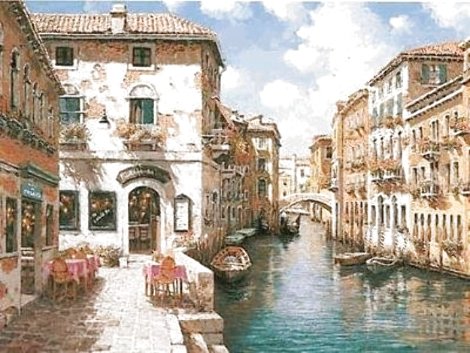 Venetian Colors 2001 - Italy Limited Edition Print - Sam Park