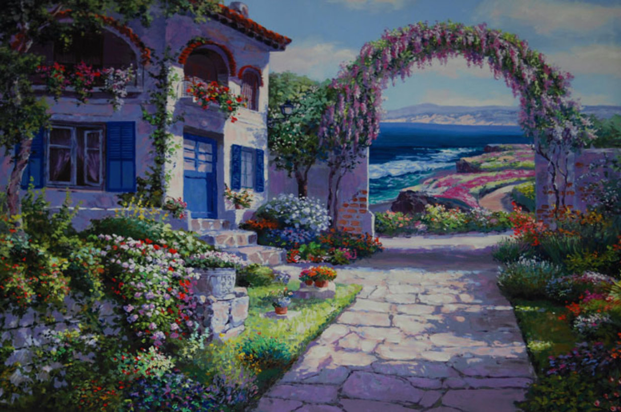La Jolla California AP 1998 Limited Edition Print by Sam Park La Jolla California AP 1998 Limited Edition Print by Sam Park