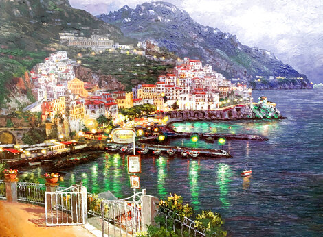 Amalfi Lights AP - Huge - Italy Limited Edition Print - Sam Park