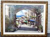 Arch De Cagnes 2002 - Embellished Serigraph on Canvas - Huge Limited Edition Print by Sam Park - 1 Arch De Cagnes 2002 - Embellished Serigraph on Canvas - Huge Limited Edition Print by Sam Park - 1