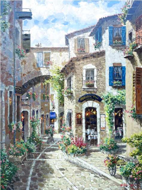 Morning in Provence - Huge Limited Edition Print by Sam Park