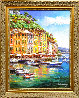 Portofino Vista Embellished - Italy Limited Edition Print by Sam Park - 1