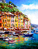 Portofino Vista Embellished - Italy Limited Edition Print by Sam Park - 0