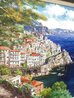 Pathway Amalfi II 2020 Embellished Giclee on Canvas - Italy Limited Edition Print by Sam Park - 2 Pathway Amalfi II 2020 Embellished Giclee on Canvas - Italy Limited Edition Print by Sam Park - 2