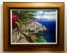 Pathway Amalfi II 2020 Embellished Giclee on Canvas - Italy Limited Edition Print by Sam Park - 1 Pathway Amalfi II 2020 Embellished Giclee on Canvas - Italy Limited Edition Print by Sam Park - 1