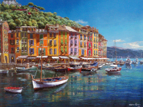 View of Portofino 2010 Limited Edition Print - Sam Park