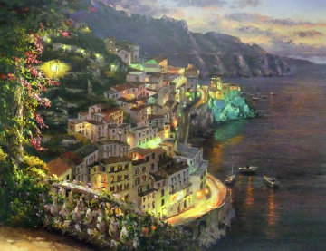 Lights of Amalfi Limited Edition Print - Sam Park Lights of Amalfi Limited Edition Print - Sam Park