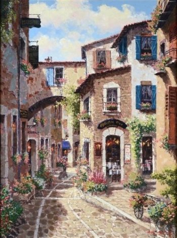 Antibes, With Huge Remarque on Verso 2002 Embellished - France Limited Edition Print - Sam Park