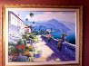 Lake Como Promenade 2000 Embellished - Italy - Huge Limited Edition Print by Sam Park - 1