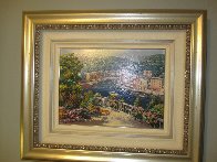Bellagio, Varenna, Portofino, And Venezia (Treasures of Italy Suite of 4) AP 2000 Limited Edition Print by Sam Park - 1 Bellagio, Varenna, Portofino, And Venezia (Treasures of Italy Suite of 4) AP 2000 Limited Edition Print by Sam Park - 1