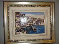 Bellagio, Varenna, Portofino, And Venezia (Treasures of Italy Suite of 4) AP 2000 Limited Edition Print by Sam Park - 2 Bellagio, Varenna, Portofino, And Venezia (Treasures of Italy Suite of 4) AP 2000 Limited Edition Print by Sam Park - 2