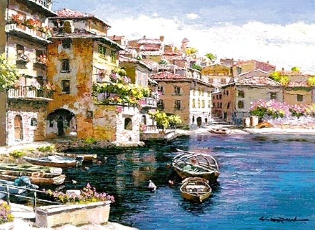 Treasures of Italy - Framed Suite of 4 AP 2000 Limited Edition Print by Sam Park