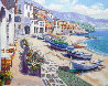 Boats of Calella 1995 - Spain Limited Edition Print by Sam Park - 0