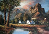 Mountain 1980 28x39 Original Painting by Lawton Silas Parker - 0