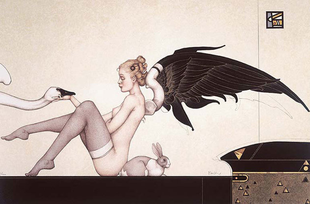 Angel of Hidden Things 1999 Limited Edition Print by Michael Parkes