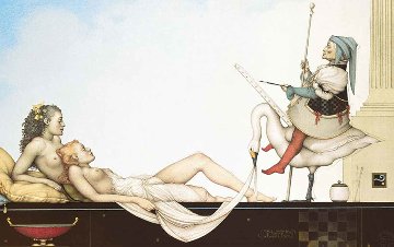 Court Painter 2002 Limited Edition Print by Michael Parkes