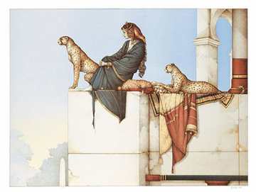 Persepolis 2000 Limited Edition Print - Michael Parkes Persepolis 2000 Limited Edition Print - Michael Parkes