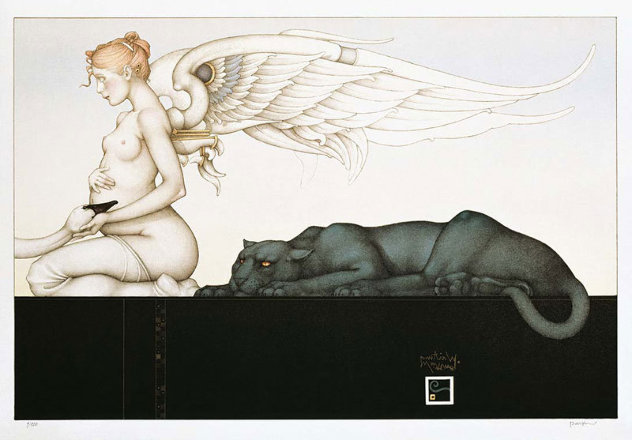 Waiting 2001 Limited Edition Print by Michael Parkes