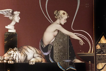 Sacred Fire 2 Limited Edition Print - Michael Parkes Sacred Fire 2 Limited Edition Print - Michael Parkes