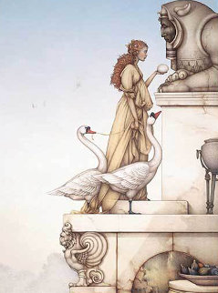 Riddle 1999 Limited Edition Print - Michael Parkes Riddle 1999 Limited Edition Print - Michael Parkes