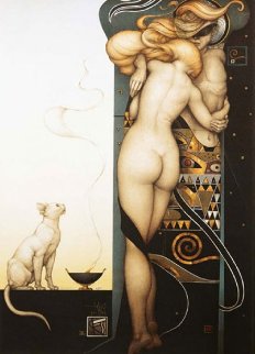 Night And Day Limited Edition Print - Michael Parkes Night And Day Limited Edition Print - Michael Parkes