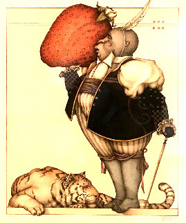 Strawberry Collector 2004 Limited Edition Print - Michael Parkes