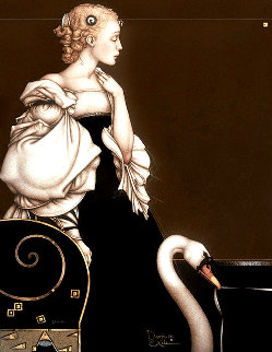 Beatrice Alone Limited Edition Print - Michael Parkes Beatrice Alone Limited Edition Print - Michael Parkes