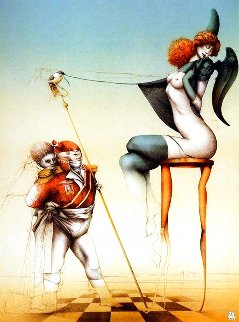 Little General 1986 Limited Edition Print - Michael Parkes Little General 1986 Limited Edition Print - Michael Parkes