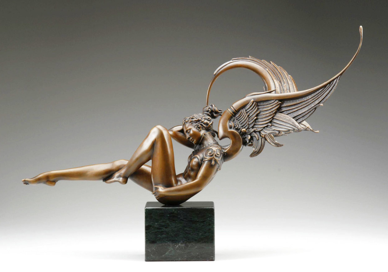 Angel of Dawn Bronze Sculpture 2009 29 in Sculpture by Michael Parkes Angel of Dawn Bronze Sculpture 2009 29 in Sculpture by Michael Parkes
