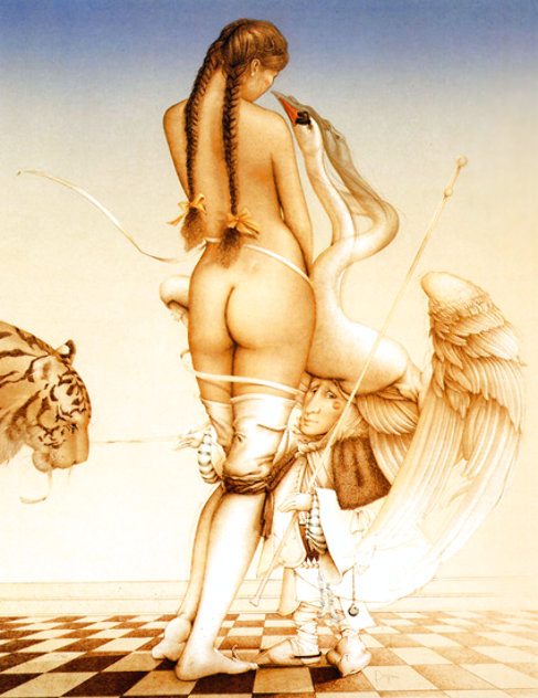 Puppetmaster 1984 Limited Edition Print by Michael Parkes