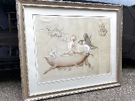Running the Bath EA 1990 Limited Edition Print by Michael Parkes - 1