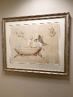 Running the Bath EA 1990 Limited Edition Print by Michael Parkes - 2