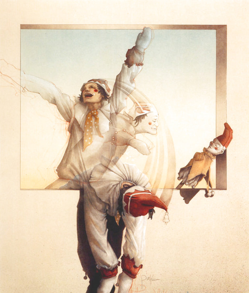 Petrouchka EA 1983 Limited Edition Print by Michael Parkes Petrouchka EA 1983 Limited Edition Print by Michael Parkes