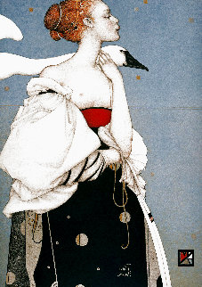 Pale Swan 1996 Limited Edition Print - Michael Parkes