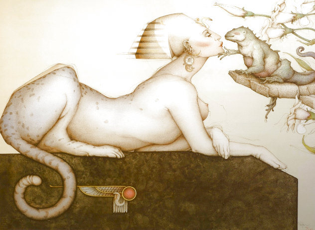 Sphinx 1988 Limited Edition Print by Michael Parkes