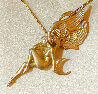 Moonstruck 18k Gold Pendant 2019 Jewelry by Michael Parkes - 1