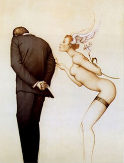 A Gift for the Disillusioned Man 1990 Limited Edition Print by Michael Parkes