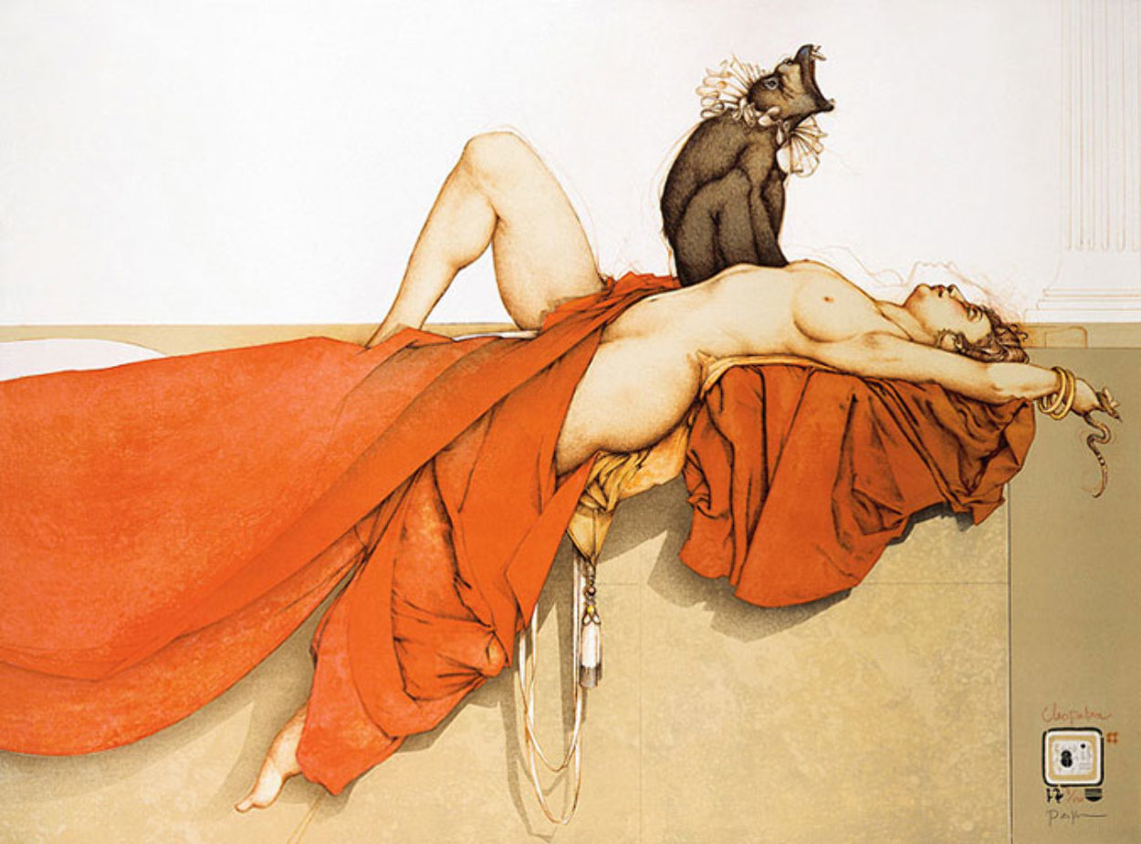 Cleopatra 1990 Limited Edition Print by Michael Parkes Cleopatra 1990 Limited Edition Print by Michael Parkes