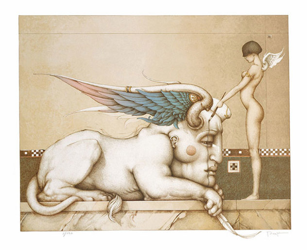 Designing the Sphinx 1991 Limited Edition Print by Michael Parkes