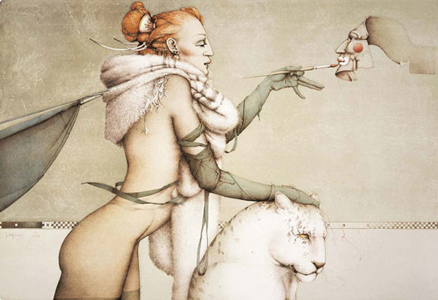 Creation Limited Edition Print by Michael Parkes Creation Limited Edition Print by Michael Parkes