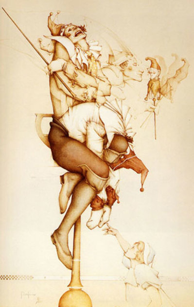 Petrouchka 1987 Limited Edition Print by Michael Parkes