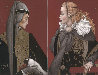 Dante and Beatrice Set of 2 Limited Edition Print by Michael Parkes - 0 Dante and Beatrice Set of 2 Limited Edition Print by Michael Parkes - 0