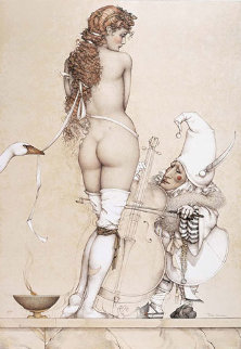 Music Master 1994 Limited Edition Print - Michael Parkes