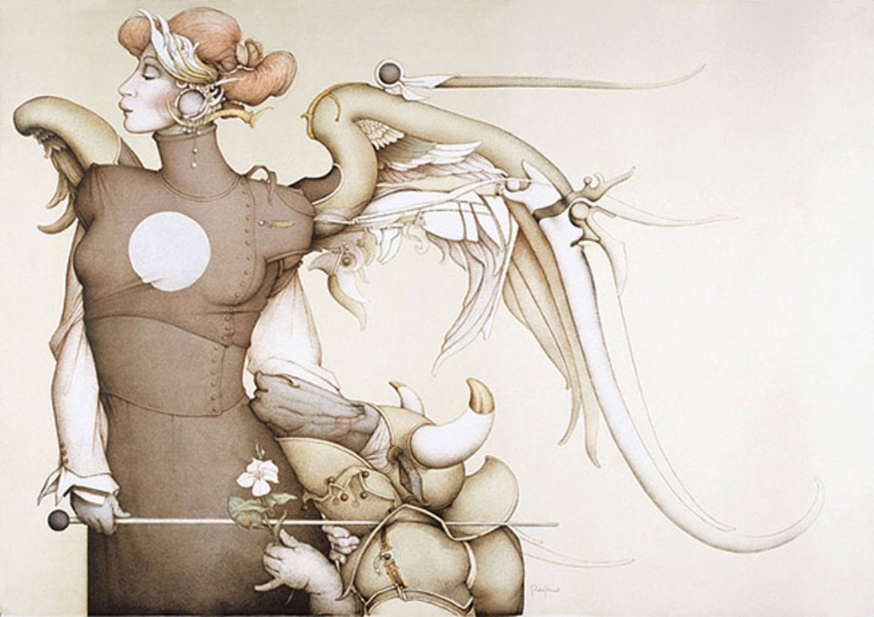 Surrender to the Light Limited Edition Print by Michael Parkes Surrender to the Light Limited Edition Print by Michael Parkes