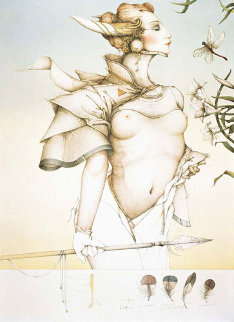 Stalking Limited Edition Print - Michael Parkes Stalking Limited Edition Print - Michael Parkes