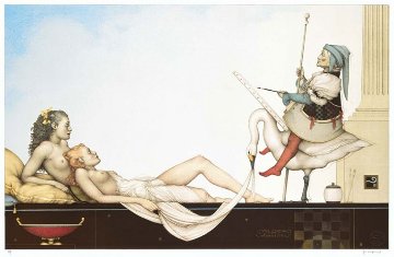 Court Painter 2002 Limited Edition Print by Michael Parkes