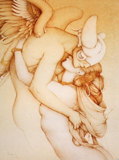 Savitri 1988 Limited Edition Print by Michael Parkes Savitri 1988 Limited Edition Print by Michael Parkes