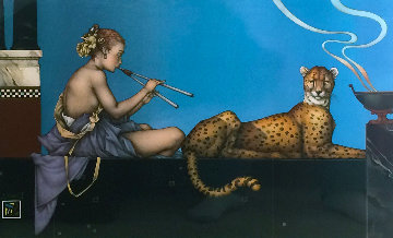 Dusk 1998 Limited Edition Print - Michael Parkes Dusk 1998 Limited Edition Print - Michael Parkes