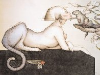 Sphinx 1988 Limited Edition Print by Michael Parkes - 0