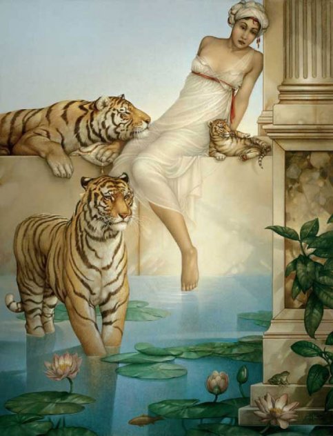 Indian Summer 2006 Limited Edition Print by Michael Parkes